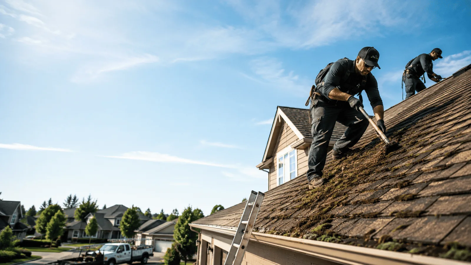 Roof Moss Removal in Lansing, MN near me